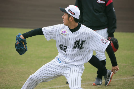 来季のセットアッパー候補？　千葉ロッテ左腕・永野将司が150キロ連発「マリンで初めて」