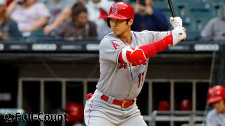 【MLB】「4番・DH」大谷翔平　第2打席は四球で出塁も二盗失敗　初回には今季8盗目