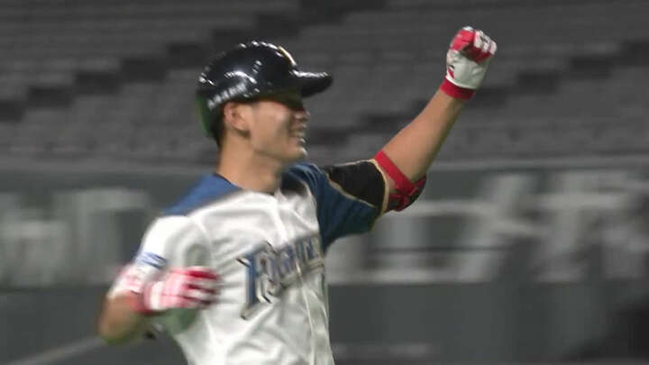 野村佑希がプロ初本塁打にサヨナラ打！　北海道日本ハムが本拠地初勝利を飾る