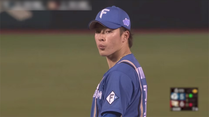 北海道日本ハムファイターズ・吉田輝星投手（C）パーソル パ・リーグTV