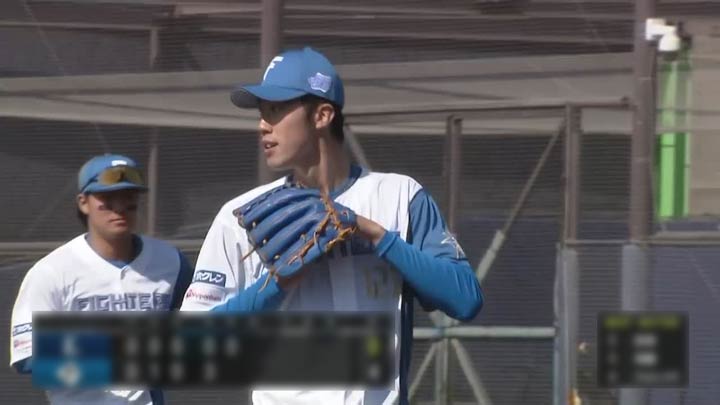 北海道日本ハムファイターズ・福島蓮投手（C）パーソル パ・リーグTV