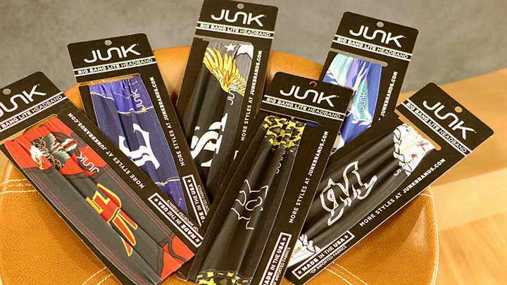 新デザイン登場！　ヘッドバンドブランド「JUNK Brands」×パ・リーグ6球団