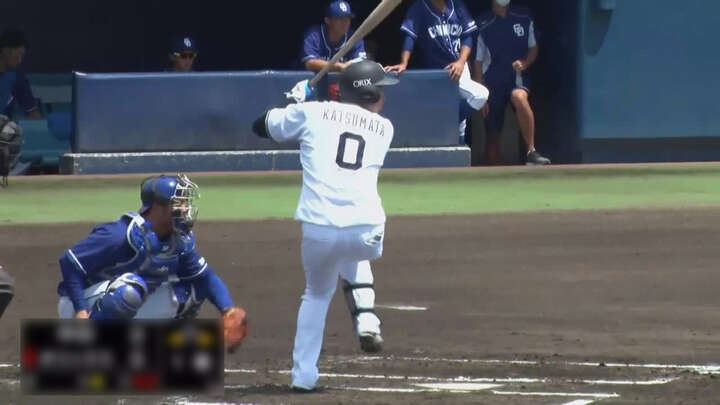 【ファーム】勝俣翔貴が3安打3打点！　中川圭太の決勝打でオリックスが勝利