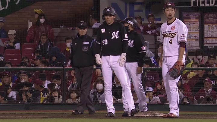 和田康士朗が自身3度目のシーズン20盗塁到達　今季の盗塁成功率は.952