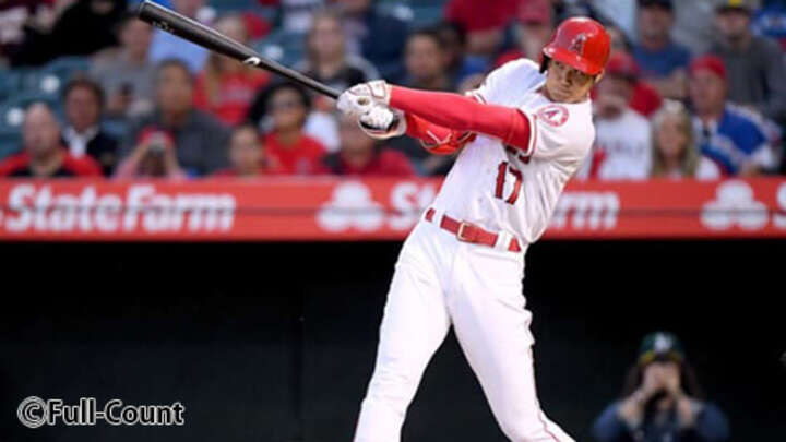 【MLB】「5番・DH」大谷翔平、第1打席は右翼へタイムリー 後続二塁打で一塁から生還
