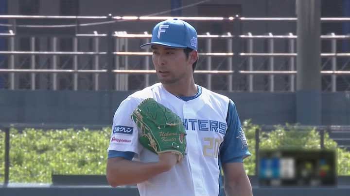 北海道日本ハムファイターズ・上原健太投手（C）パーソル パ・リーグTV