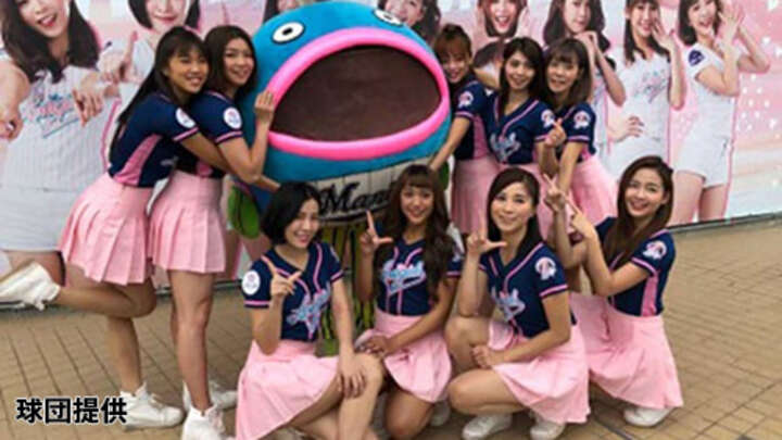 千葉ロッテ「謎の魚」が台湾上陸、12日に始球式「ラミガールズの歓迎に赤面…」