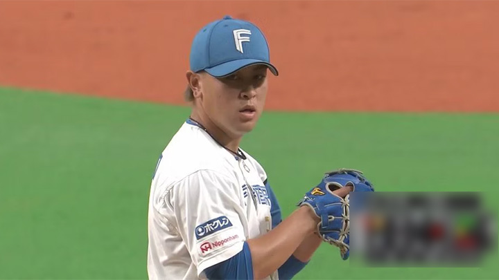 北海道日本ハムファイターズ・河野竜生投手（C）パーソル パ・リーグTV