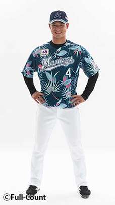 千葉ロッテが「MAKUHARI SUMMER STADIUM」で着用するサマーユニフォームを発表【写真提供：千葉ロッテマリーンズ】