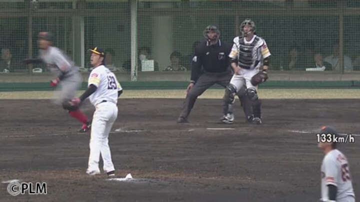 鷹育成の野澤投手が巨人ドラ5・田中俊選手に逆転グランドスラムを浴びる