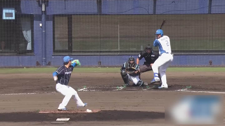 北海道日本ハムファイターズ・マルティネス選手（C）パーソル パ・リーグTV