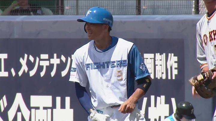 北海道日本ハムファイターズ・中島卓也選手（C）パーソル パ・リーグTV