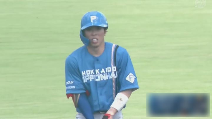 北海道日本ハムファイターズ・五十幡亮汰選手（C）パーソル パ・リーグTV