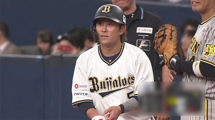 オリックス・西野真弘が打率.319と打撃好調