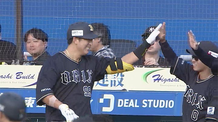 杉本裕太郎が1試合2本塁打「（山崎）福也ががんばって投げていたので」