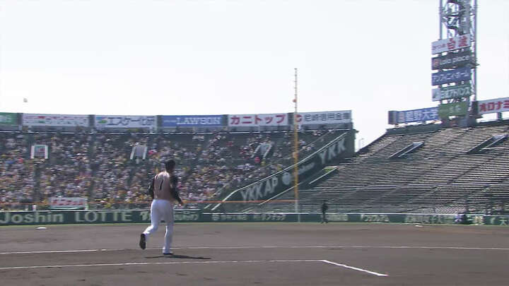 北海道日本ハムは阪神と引き分け。先発の斎藤佑樹投手は2回完全投球