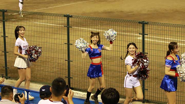 日台の応援交流が実現。台湾楽天モンキーズのチアRakuten Girlsが県営大宮に登場