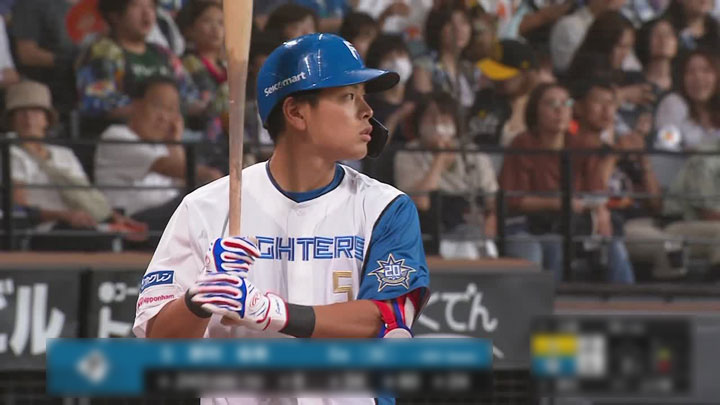北海道日本ハムファイターズ・野村佑希選手（写真は2023年時）（C）パーソル パ・リーグTV