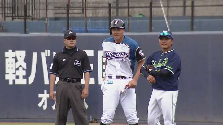 北海道日本ハムファイターズ・海老原一佳選手（C）パーソル パ・リーグTV