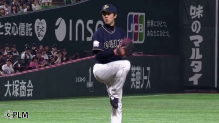 プロ初登板初勝利となったオリックス・田嶋大樹投手