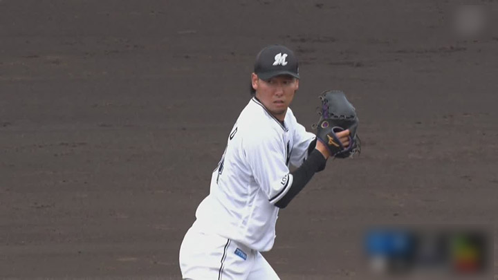 【ファーム】高野脩汰が5回5奪三振0封！　降雨コールドで千葉ロッテが勝利