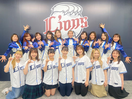 埼玉西武ライオンズ公式パフォーマンスチーム「bluelegends」2024シーズンメンバー