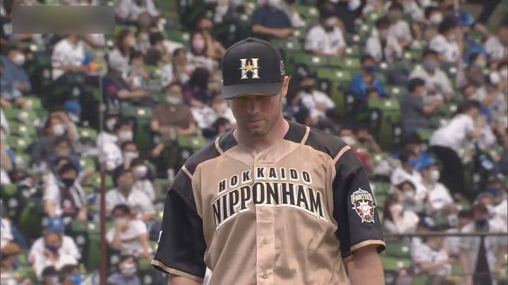 北海道日本ハムファイターズ・アーリン投手（C）パーソル パ・リーグTV