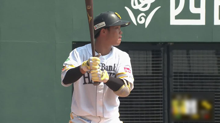 【ファーム】井上朋也の適時三塁打で鷹が逆転勝利！