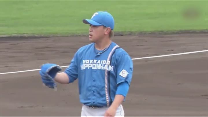 北海道日本ハムファイターズ・河野竜生投手（C）パーソル パ・リーグTV