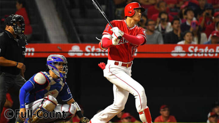 【MLB】大谷翔平、7回に右前打で今季20度目マルチ安打　3回には痛烈右越え二塁打 ﻿
