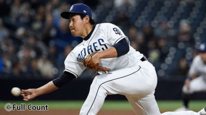 【MLB】牧田和久がメジャー初失点 9回登板も1回もたずに降板、パドレスは5戦目で初勝利