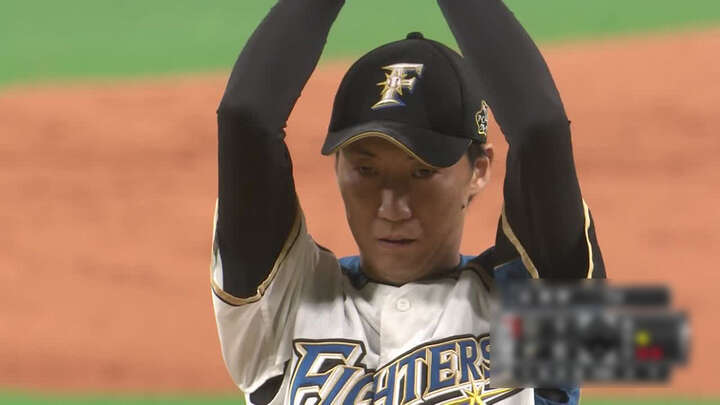北海道日本ハムファイターズ・浦野博司投手（C）パーソル パ・リーグTV