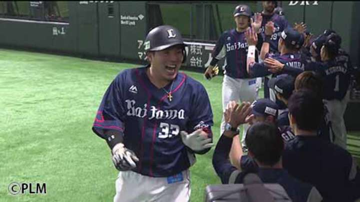 山川穂高が2本塁打7打点の大暴れ。埼玉西武が5連勝