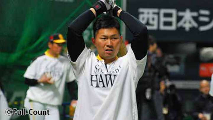 左中臀筋損傷の福岡ソフトバンク・中村晃選手、軽症強調「公式戦なら出ている」