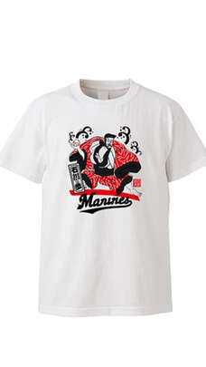 千葉ロッテが21日から石川歩応援Tシャツを販売。石川五右衛門イメージのデザイン